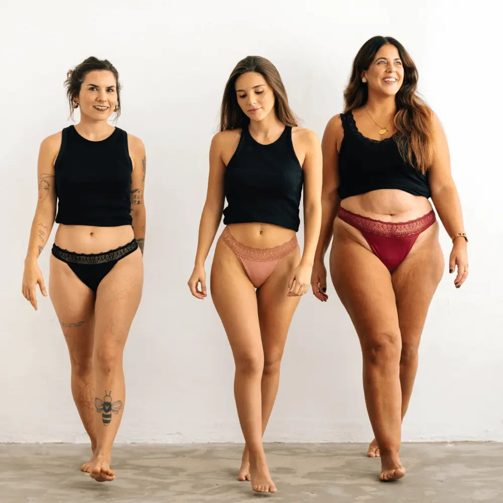 Cuecas Menstruais Letícia - Barra - Norm Period
