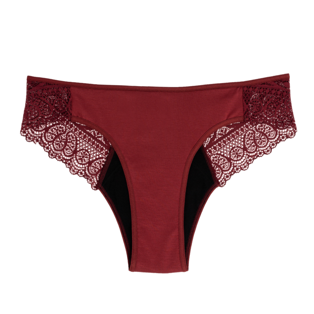 Cuecas Menstruais Bárbara - Cintura Baixa