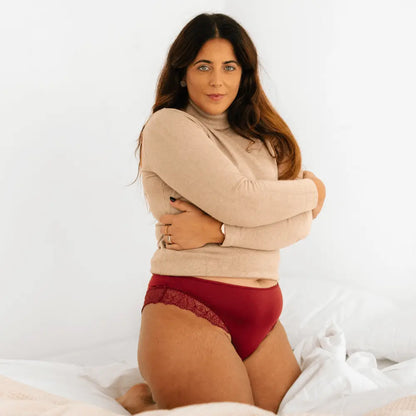 Cuecas Menstruais Carmo - Cintura Alta - Norm Period