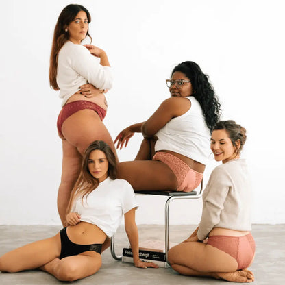 Cuecas Menstruais Bárbara - Cintura Baixa - Norm Period