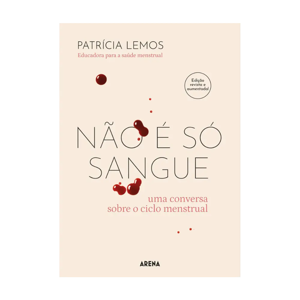 Livro &quot;Não é só Sangue&quot; de Patrícia Lemos - Norm Period