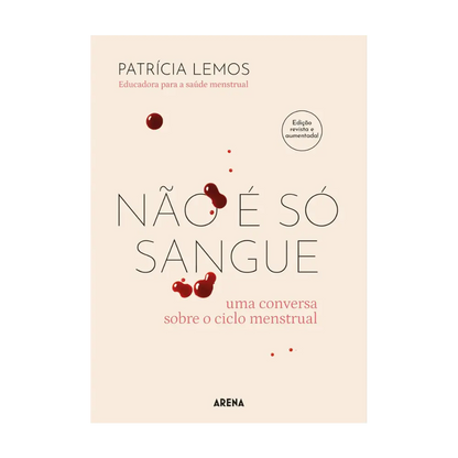 Livro &quot;Não é só Sangue&quot; de Patrícia Lemos - Norm Period