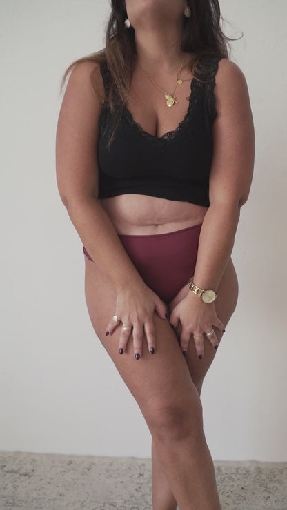 Cuecas Menstruais Carmo - Cintura Alta